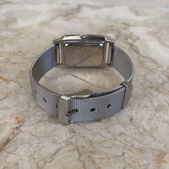 Calvin Klein Slim Tank Quartz Watch Stainless Steel Strap - Picture 3 of 10